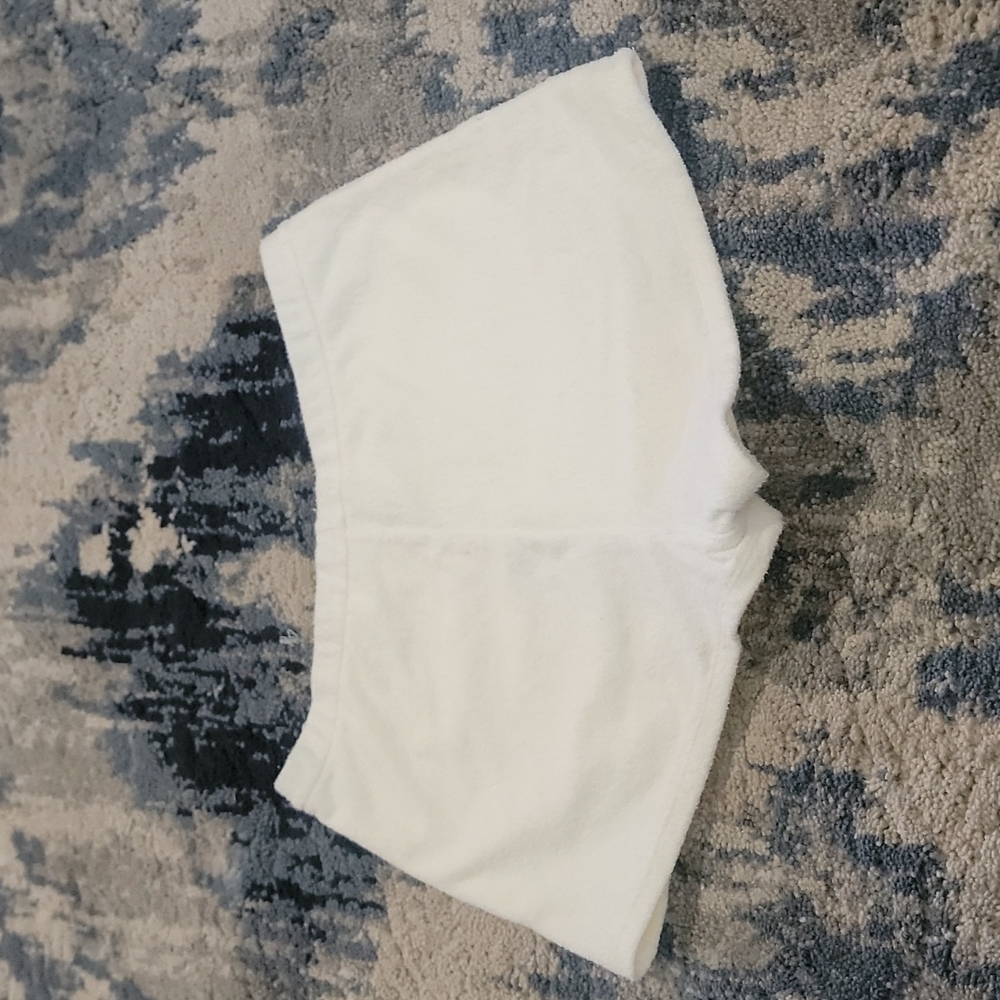 White Terry cloth triangl bottom - Picture 2 of 2